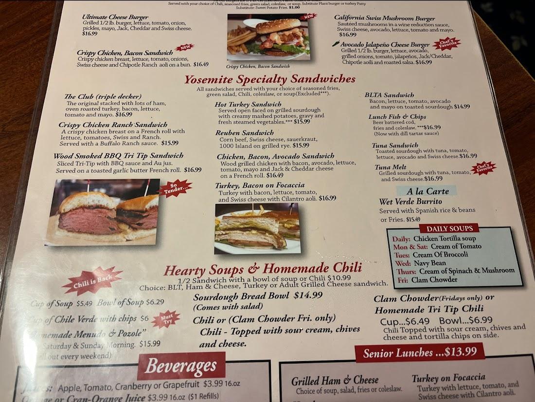 Yosemite Falls Cafe - Shaw
